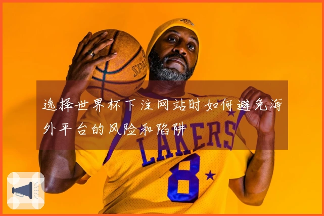 选择世界杯下注网站时如何避免海外平台的风险和陷阱